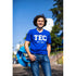 Playera Casual TEC Cuello Redondo - Azul, CM